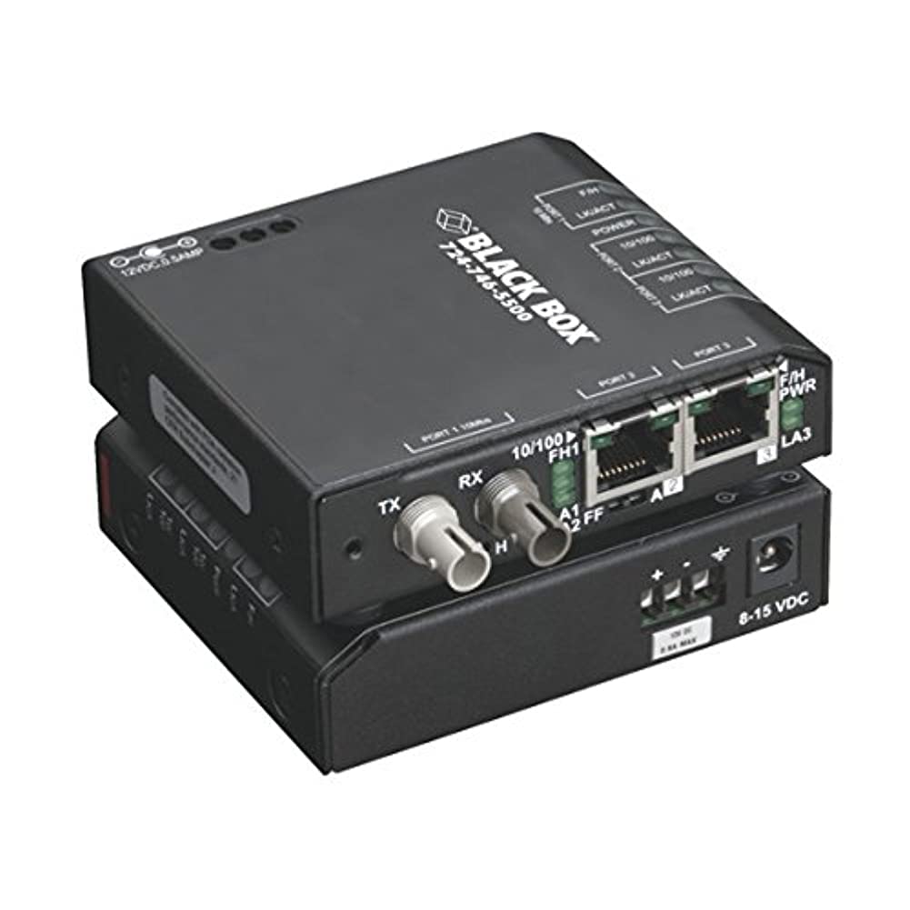 ブラックボックス3 - Port Industrial 10 / 100イーサネットスイッチExtreme体温