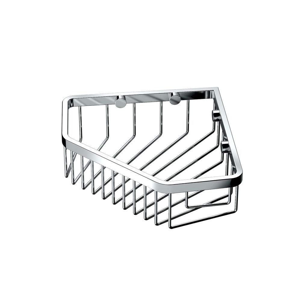 (chrome) - Gatco 1499 20糎 Shower or Tub Corner Basket  Chrome