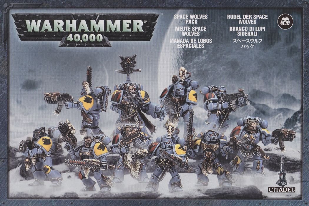 Space Wolves Marine Tactical Pack Warhammer 40k Wolf by Games Workshop by Games Workshop