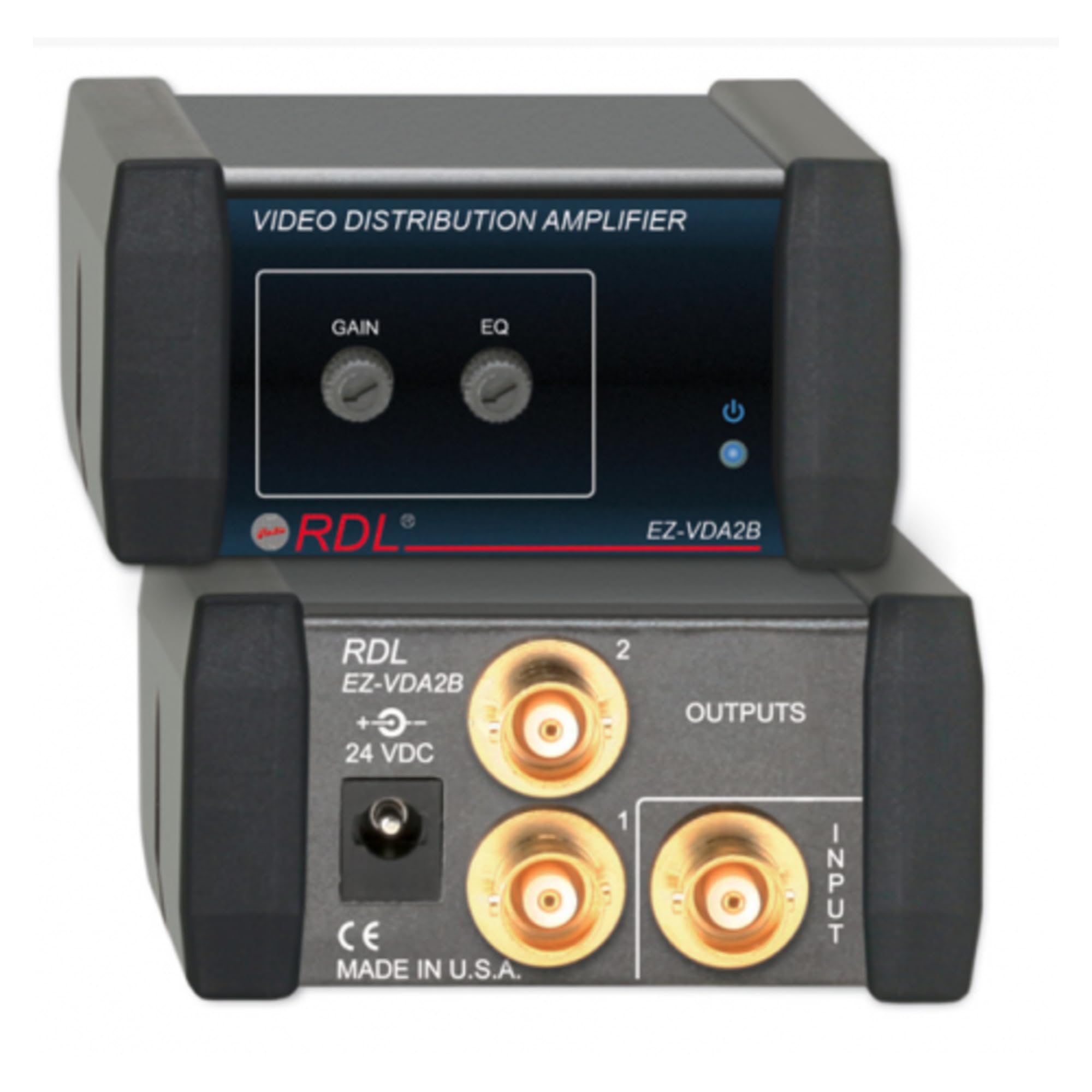 Radio Design Labs EZ-VDA2B BNC Video Distribution Amp 1x2 NTSC/PAL by Radio Design Labs