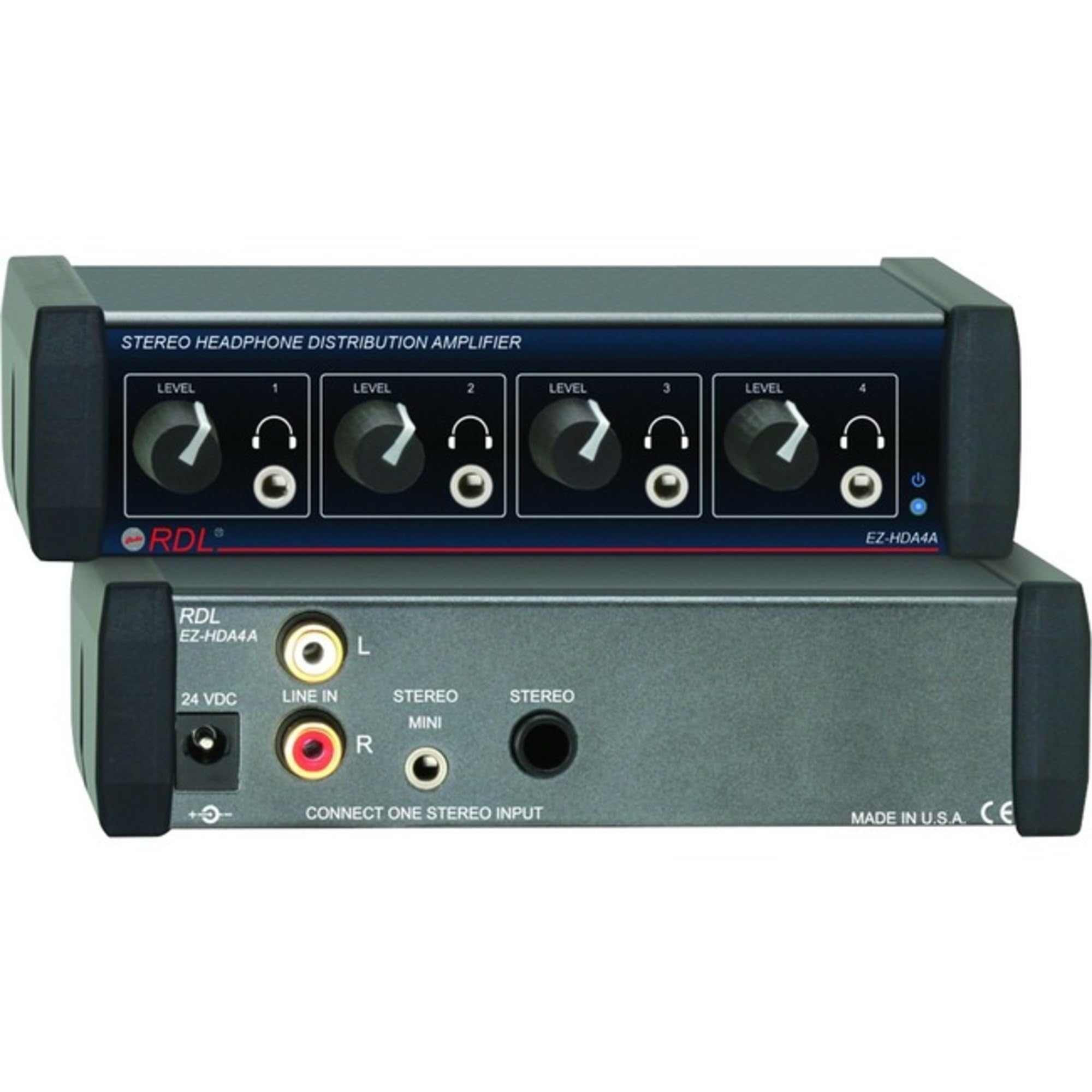 RDL EZ-HDA4A Stereo Headphone Distribution Amplifier by RDL 41,126円