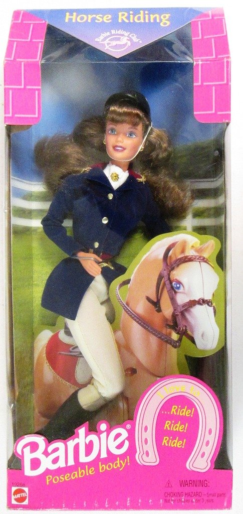 バービーReturn to product information Horse Riding Barbie Riding Club Poseable Body  インポート品 19268