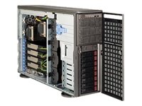 Supermicro SuperServer 7046GT-TRF - Server - tower - 4U - 2-way - RAM 0 MB - SATA - hot-swap 3.5 - no HDD - MGA G200e - GigE - monitor: none