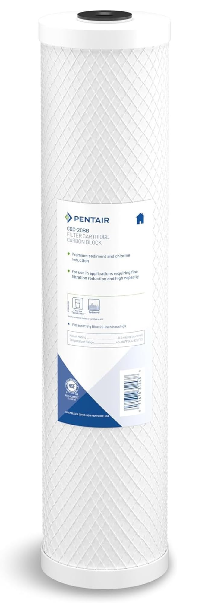 Pentek PENTEK-CBC20-BB Cyst Reduction Water Filters｜global研究所