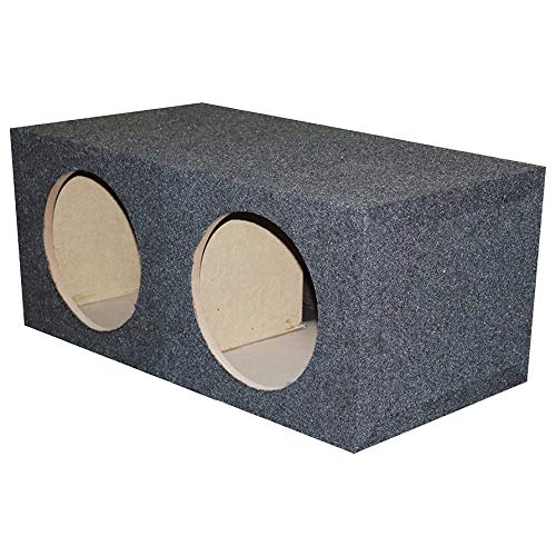 Qpower QMPSQ12E 12 in. Square Style Empty Woofer Box|global研究所