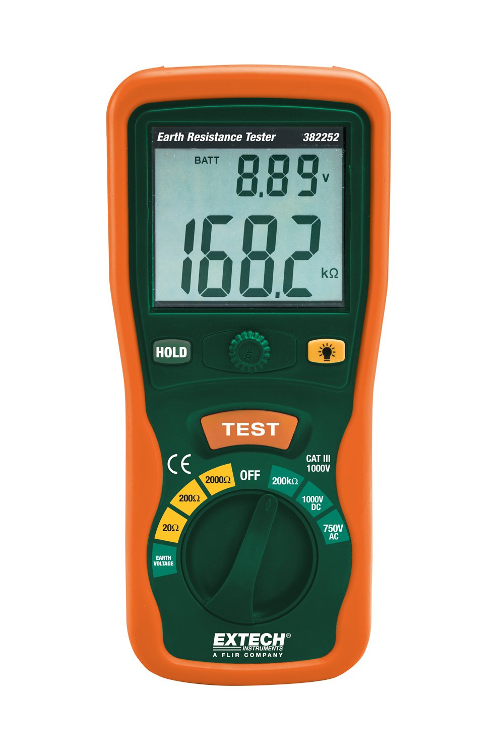 Extech 382252 Earth Ground Resistance Tester Kit by Extech