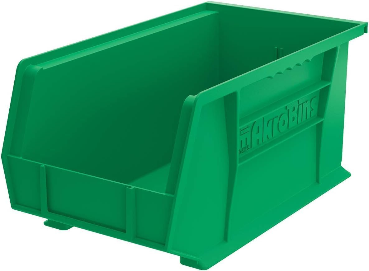 akro-mils 30240 15インチby 8-inch by 7-inchプラスチックストレージStacking Hanging Akro Bin、ベリー、12パック｜global研究所