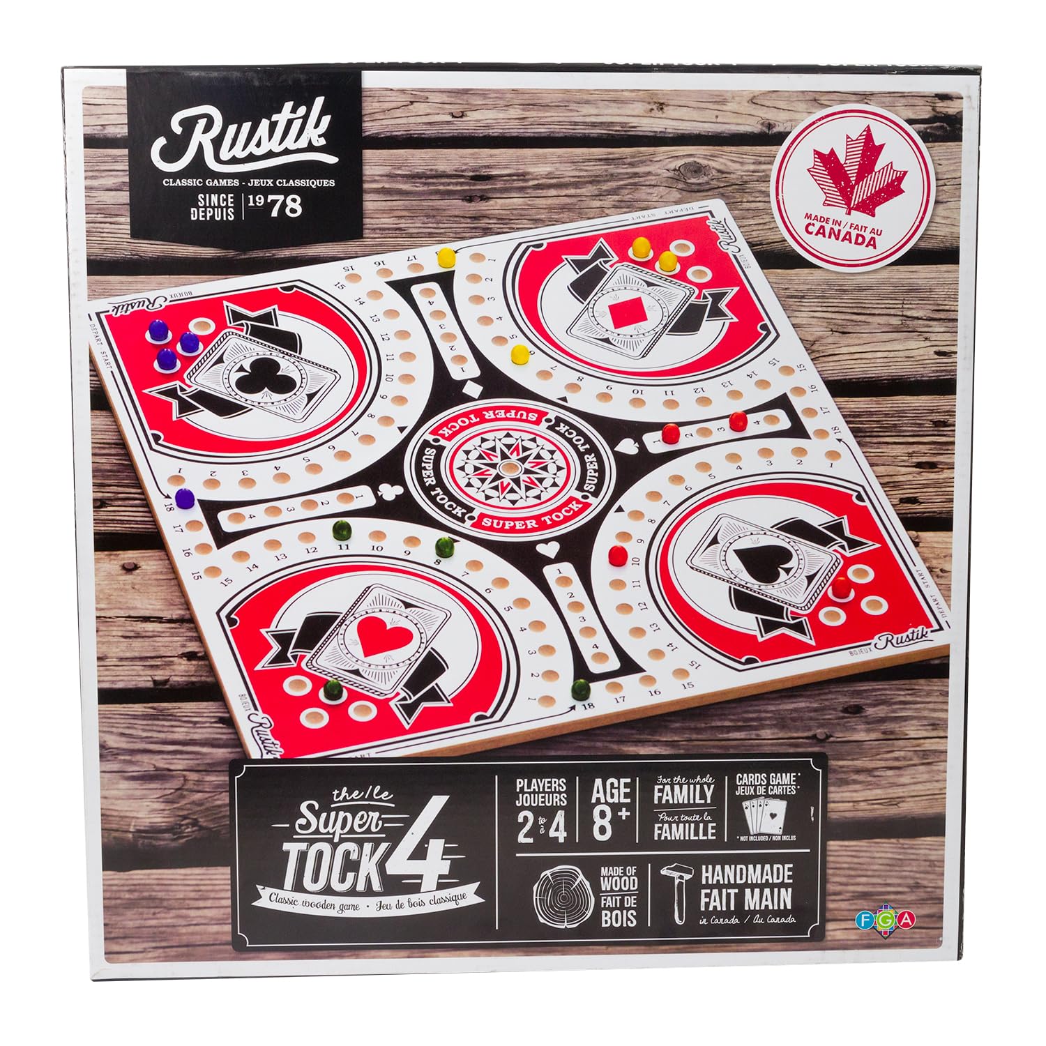 Bojeux Super Tock for 4 Players - 20