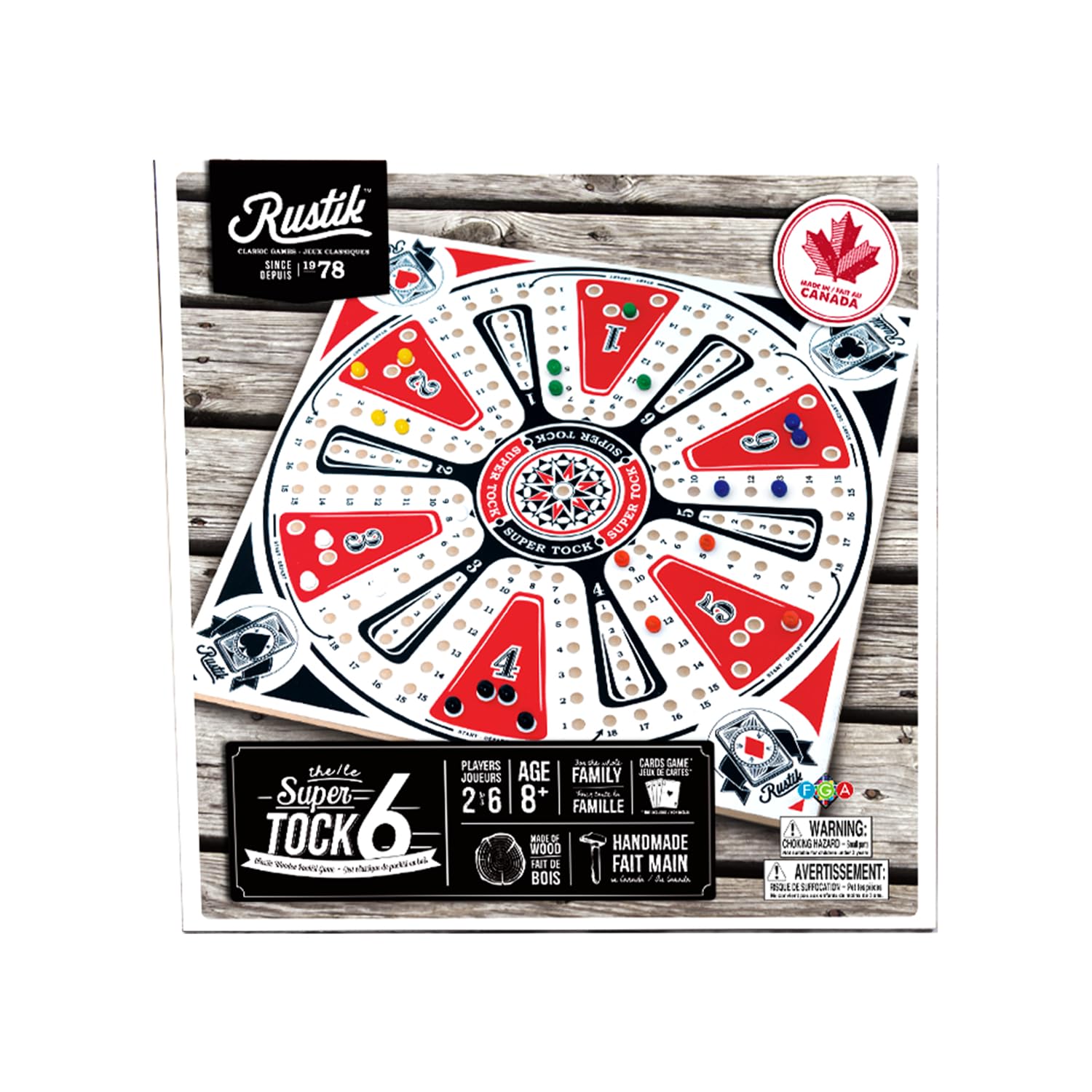 Bojeux Super Tock for 6 Players - 22