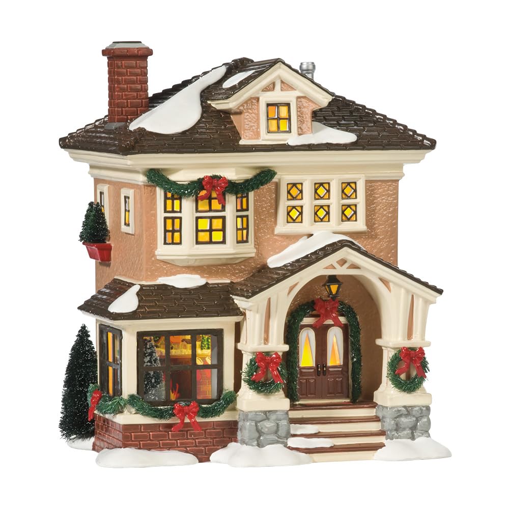 Department 56 Original Snow Village Christmas At Grandma's Lit House