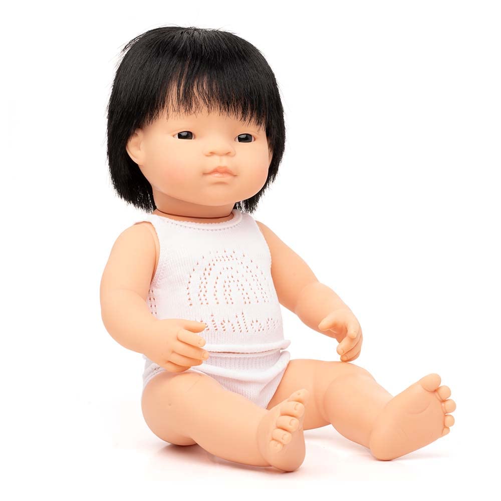 Miniland Educational Corporation MLE31155 Baby Dolls Asian Boy|global研究所