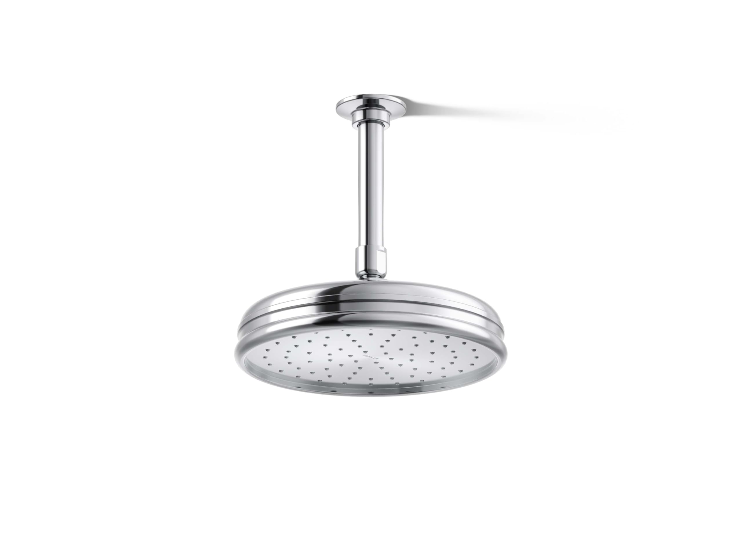 (Polished Chrome) - KOHLER K-13692-CP 20cm Traditional Round Rain Showerhead Polished Chrome｜global研究所