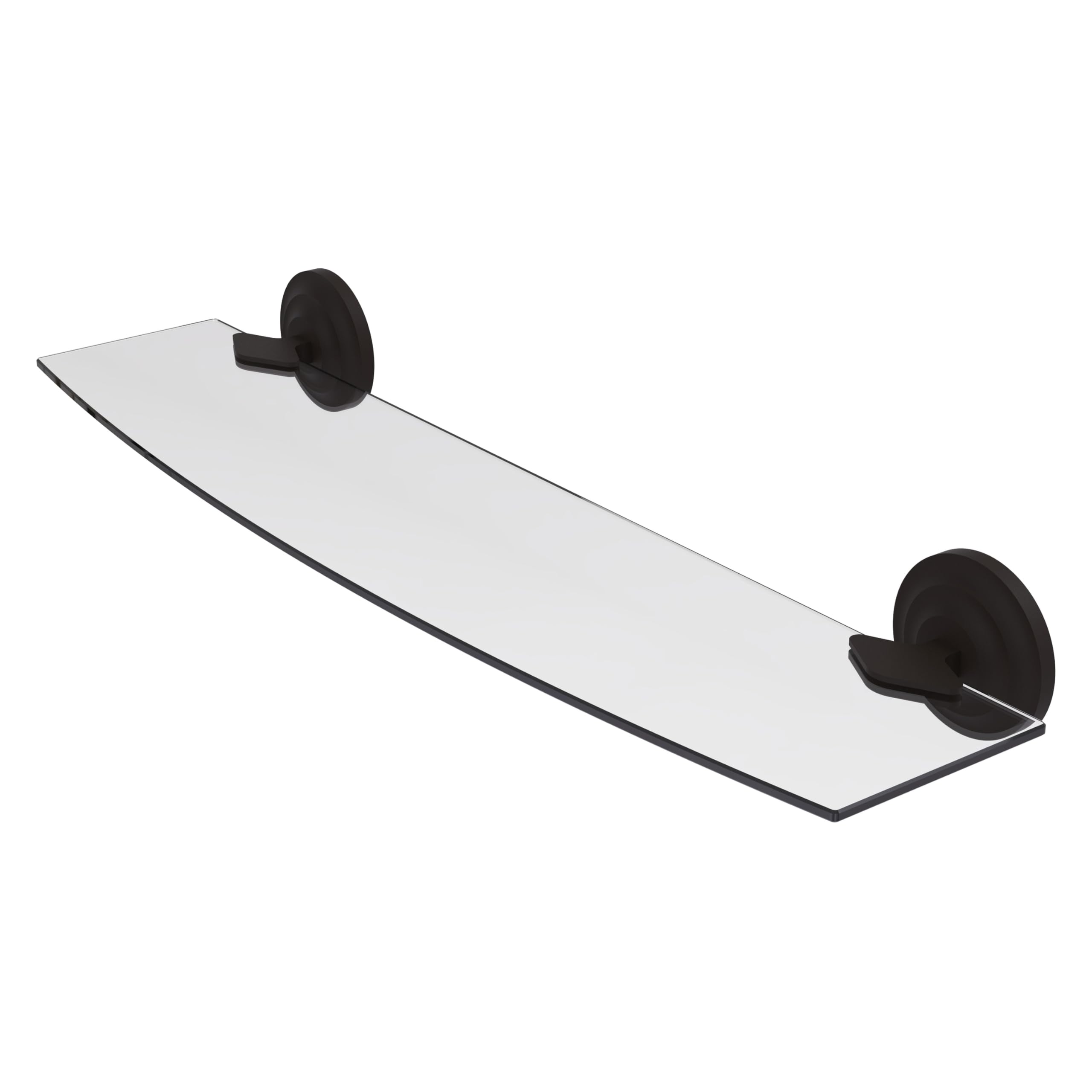 Allied Brass QN-33/24-PNI 18 Glass Shelf Antique Brass by Allied Brass|global研究所