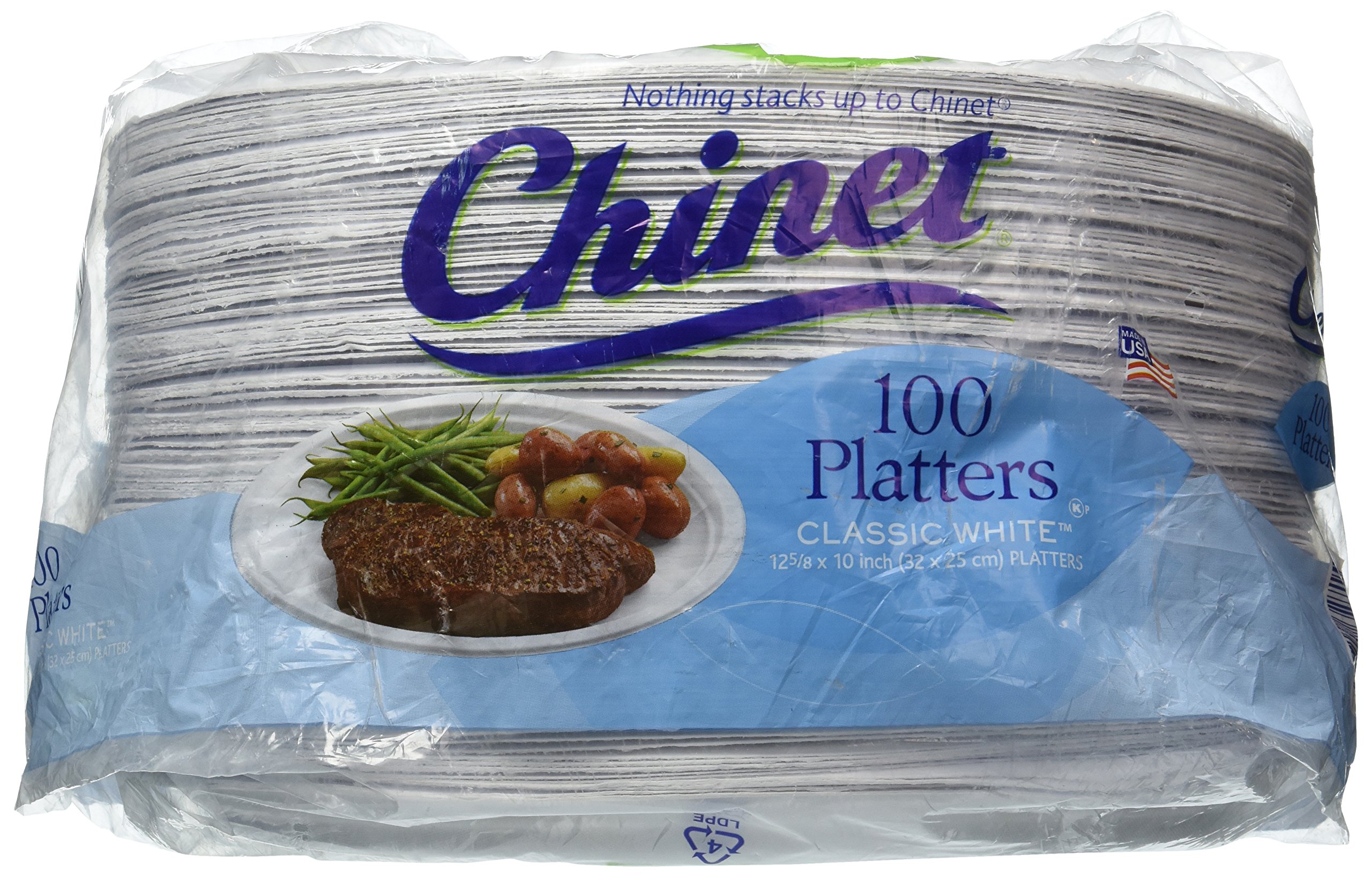 Chinet - Extra Large Platters - 100 ct. by MegaDeal [並行輸入品]｜global研究所