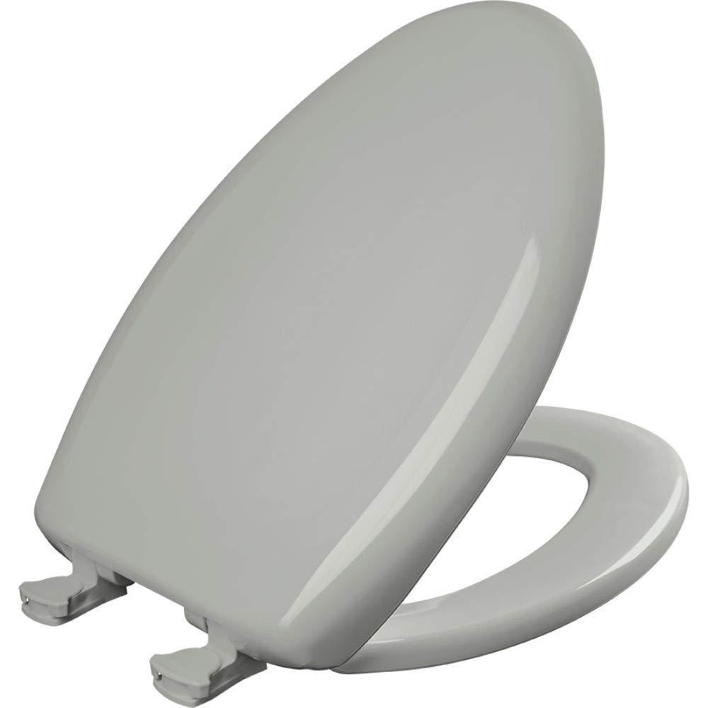 Bemis 1200SLOWT 062 Slow Close Sta-Tite Elongated Closed Front Toilet Seat Ice Grey by Bemis|global研究所