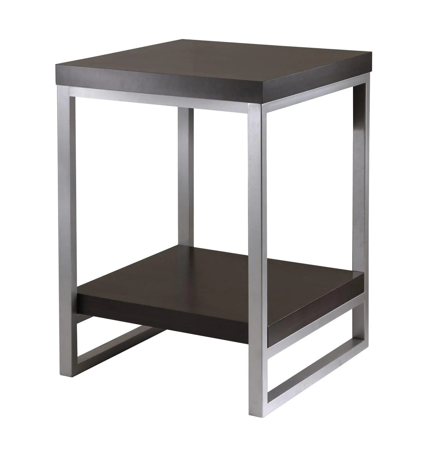 Jared End Table Enamel Steel Tube