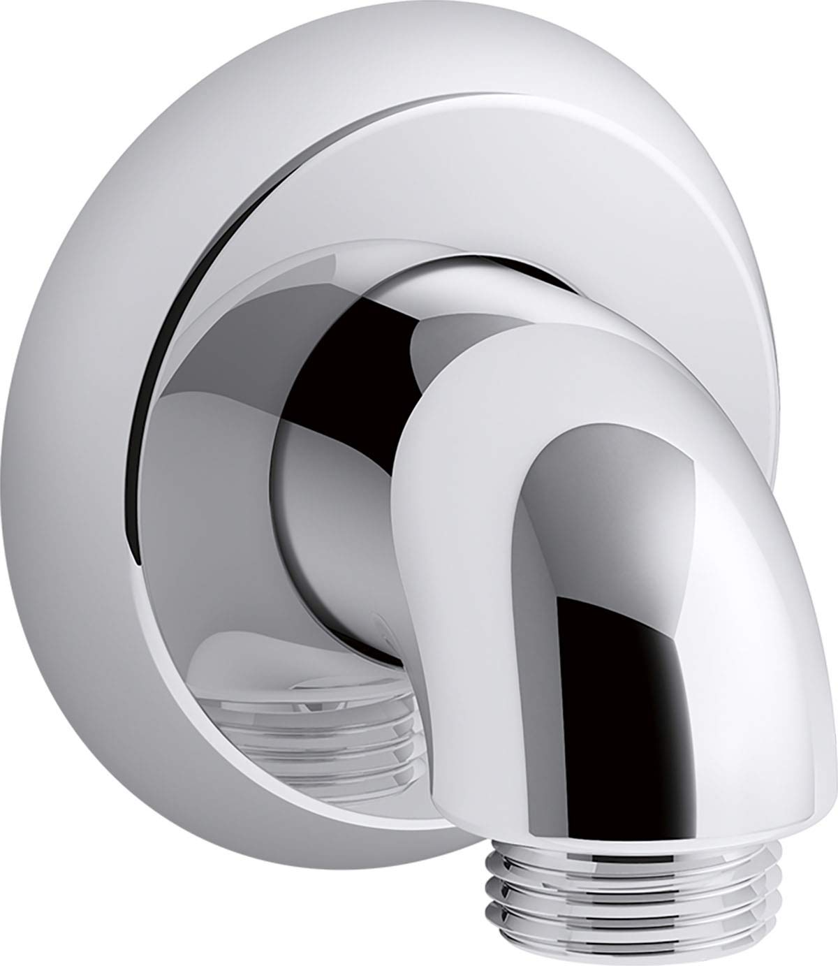 Kohler 22174-CP Forte 壁据え置き式サプライエルボ、光輝Cr