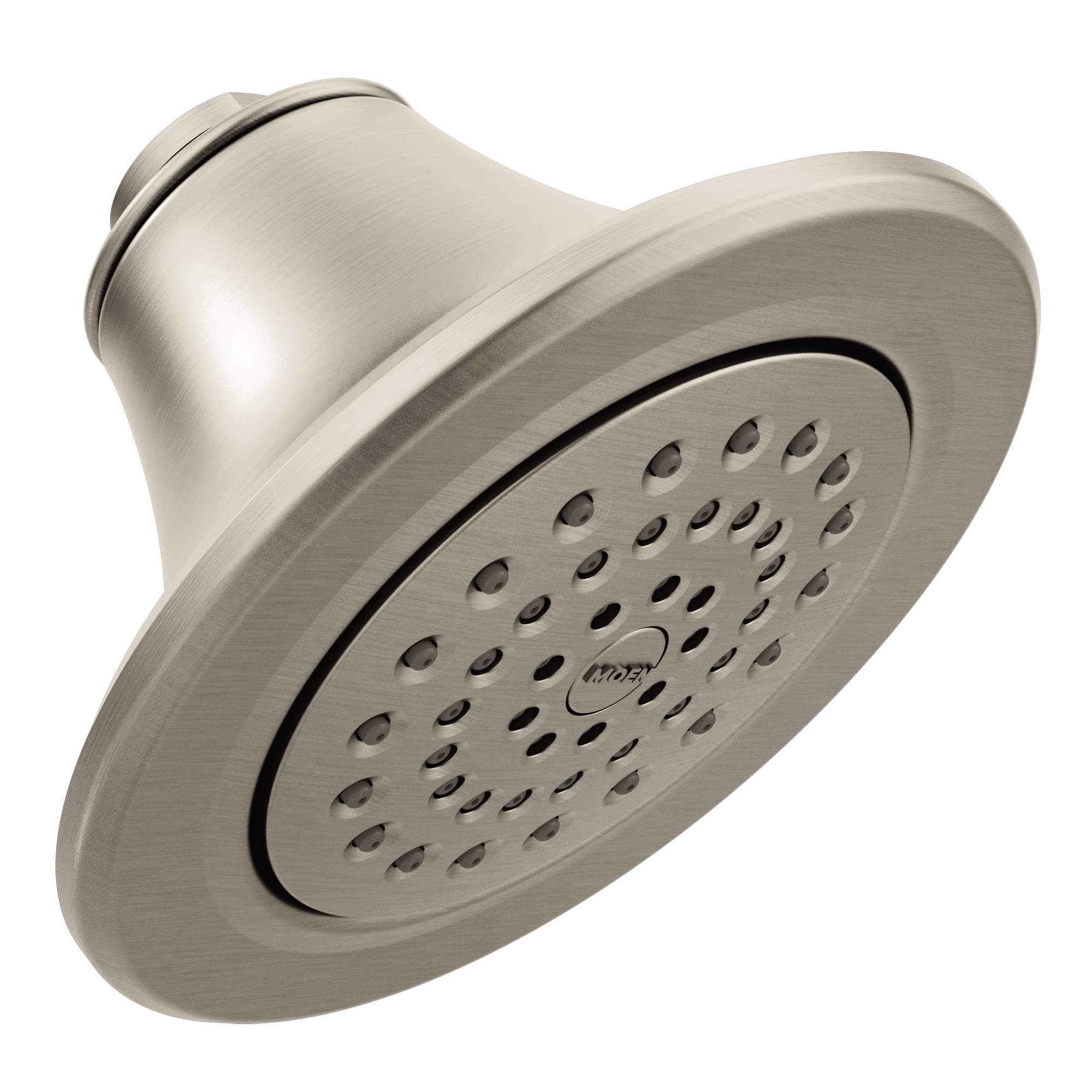 Moen S6312BN Icon 5-7/8in ワンファンクションシャワーヘッド 磁場2.5 GPM 無光沢Ｎｉ