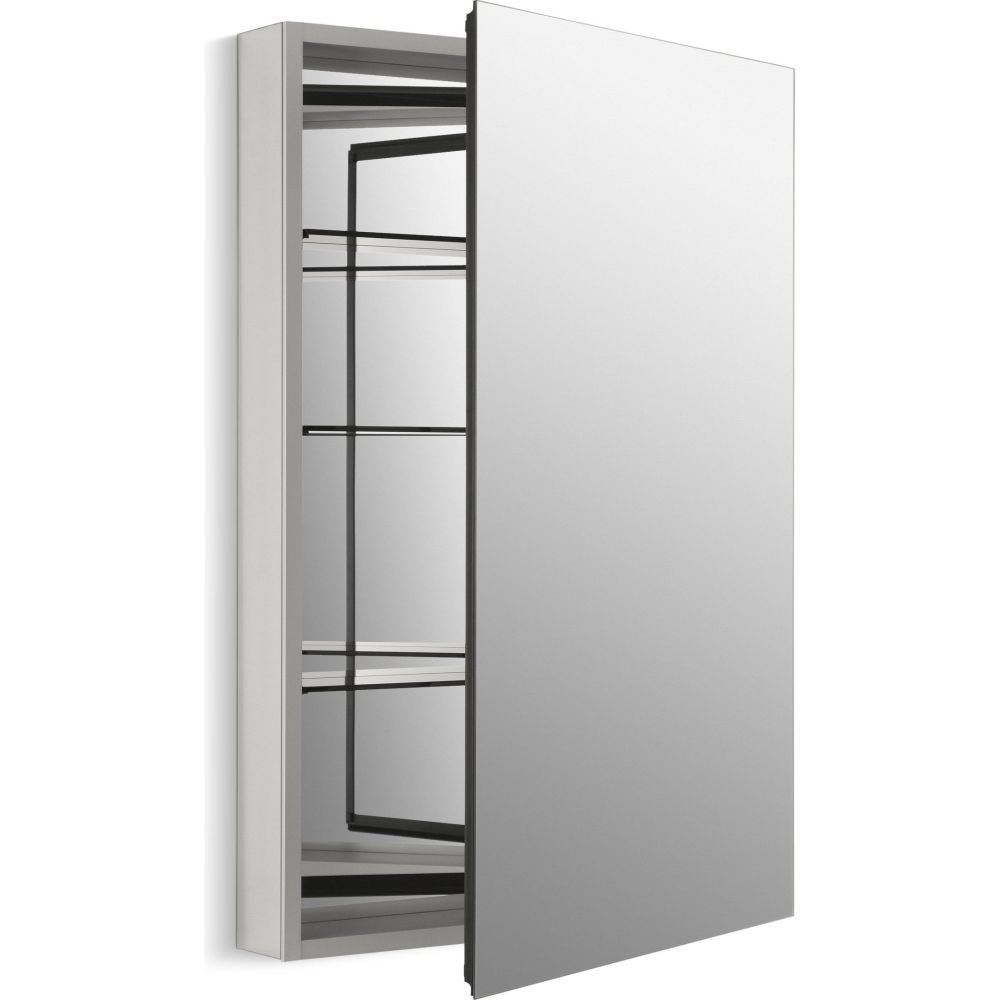 Kohler K-2943-PG-SAA カタロニア薬収納家具 銀鏡部屋の入り口付き添い人 自然調整能力のあるな棚 170°蝶つがい 矩形ひな形 24in x 36in