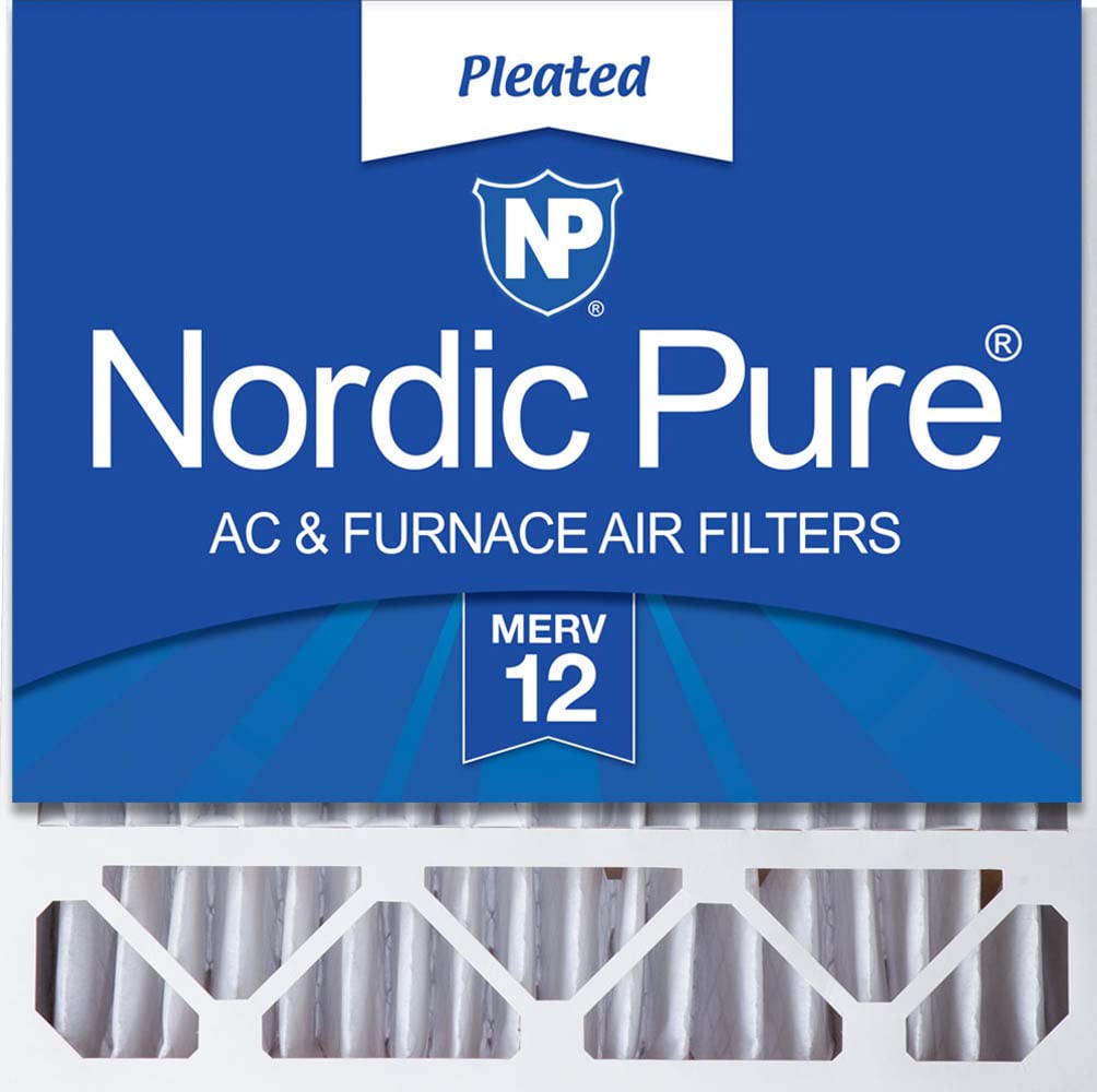 Nordic Pure 20x20x5 MERV 12 Honeywell/Lennox 取り替えっこ用AC炉エア湖ろ波器 1容器に並べる