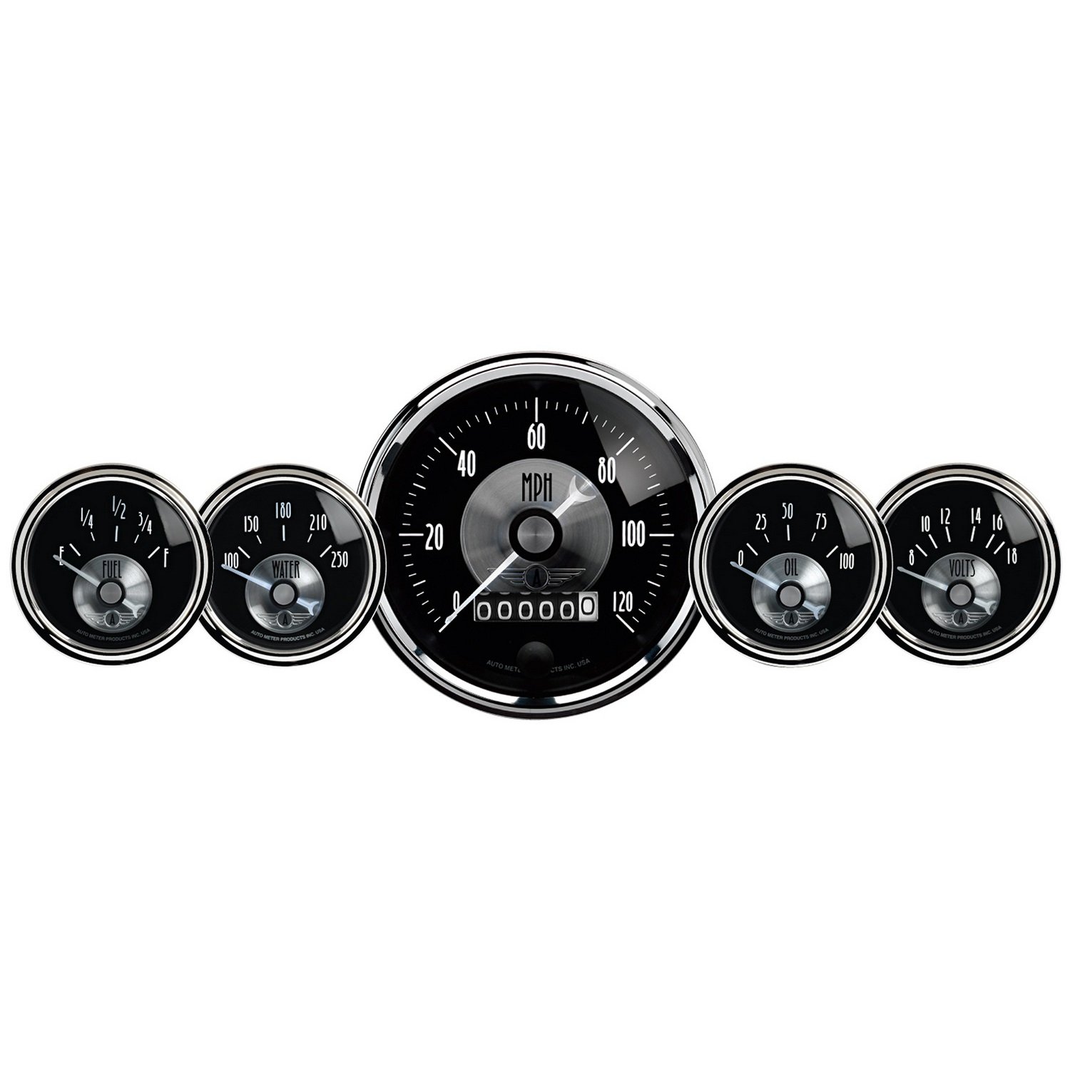 Auto Meter 2003 Prestige続きもの 黒いこと金剛石 5ゲージ