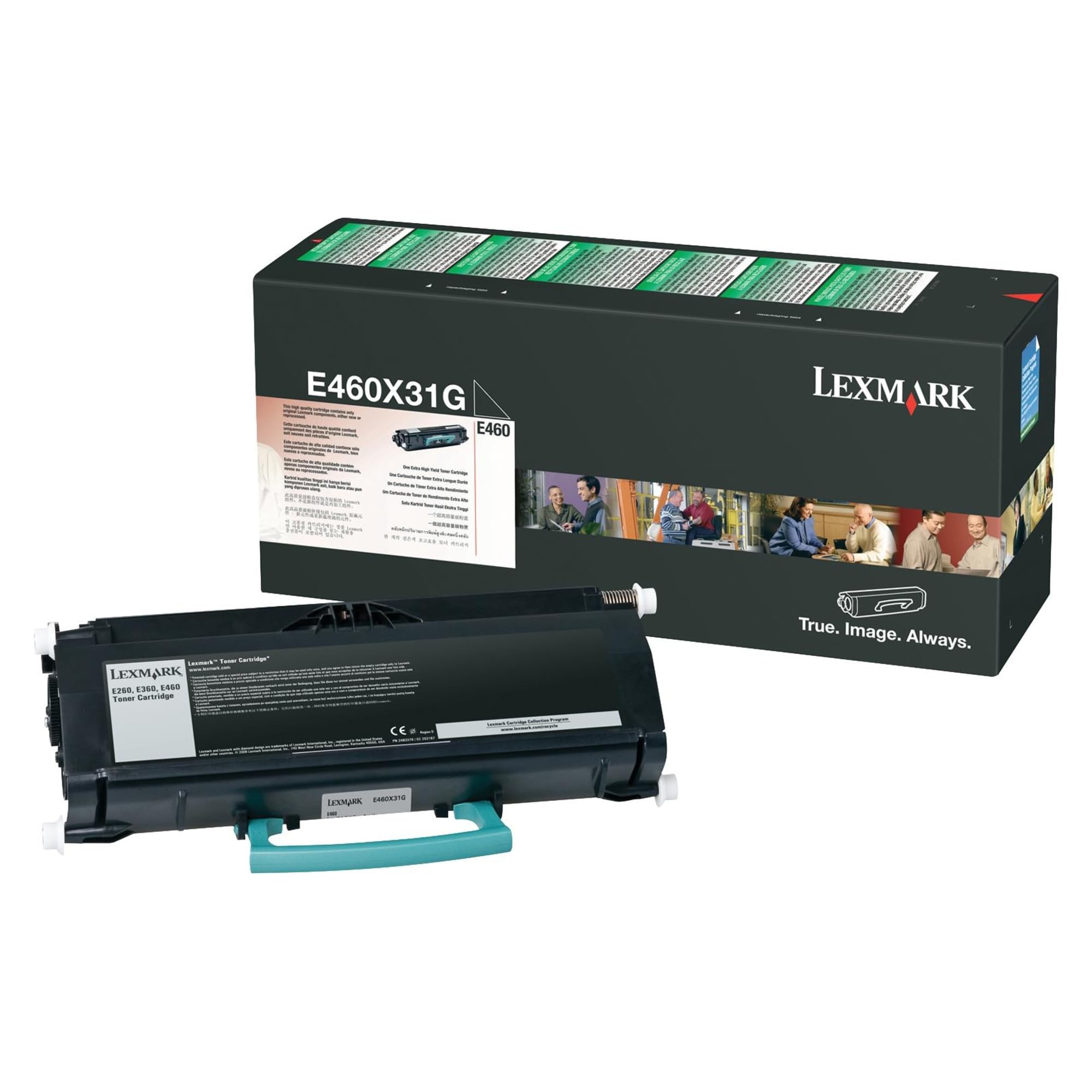 Lexmark ( TM ) e460 X 31g Extra高イールドブラックトナーカートリッジ