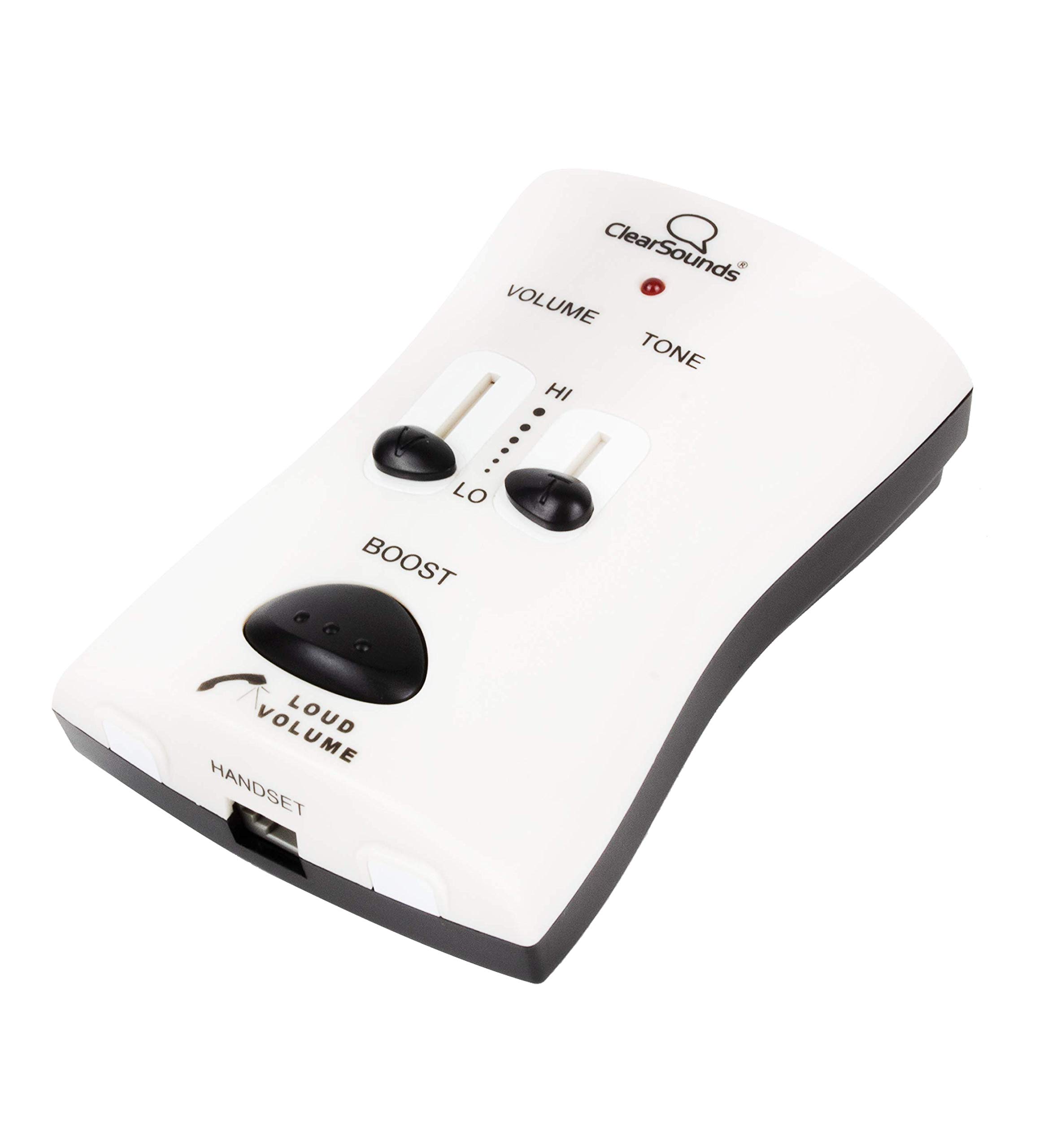 ClearSounds Portable Phone Amplifier インチ White by ClearSounds
