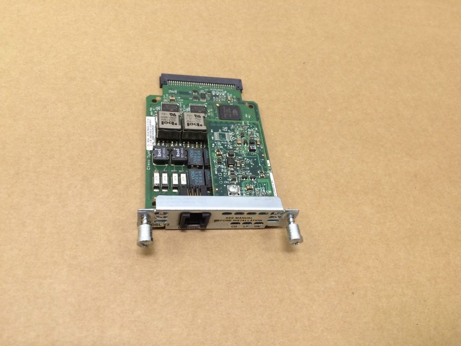 Cisco WIC-1SHDSL-V2 1PRT G.SHDSL wth 4ワイヤサポート WICカード