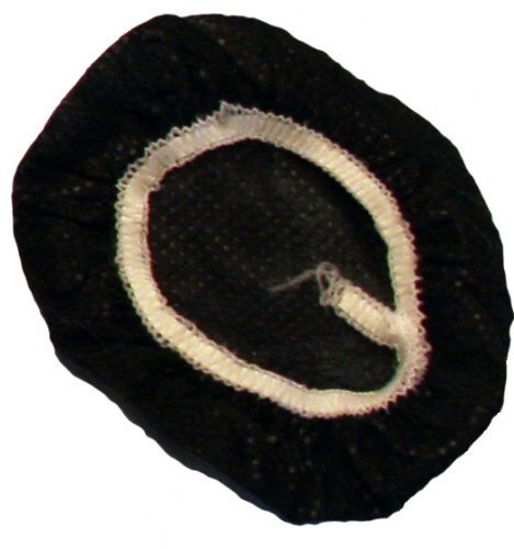 小さなStretchable Headphone Covers ? ブラック ? ボックスof 1000 ? Fits small-sizeヘッドフォンヘッドセット、1 to 2 1 / 2インチの直径|global研究所
