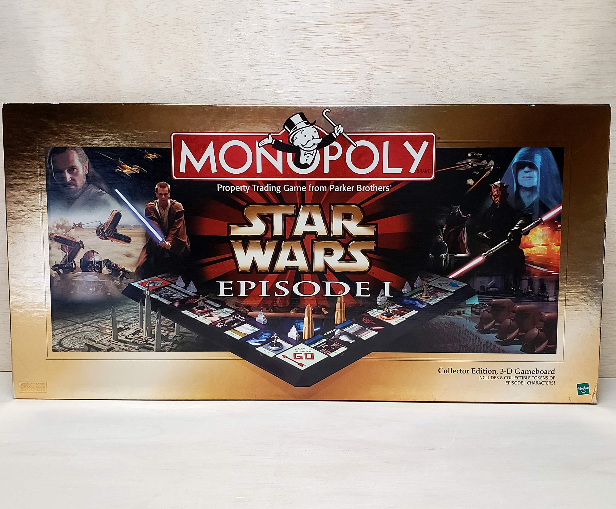 Monopoly Star Wars Episode I Board Game Made by Hasbro