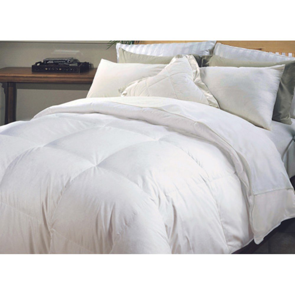 Blue Ridge Home Fashions ナプル 700スレッドカウント コットン ハンガリー ホワイトグースダウン掛け布団 フル/クイーン|global研究所