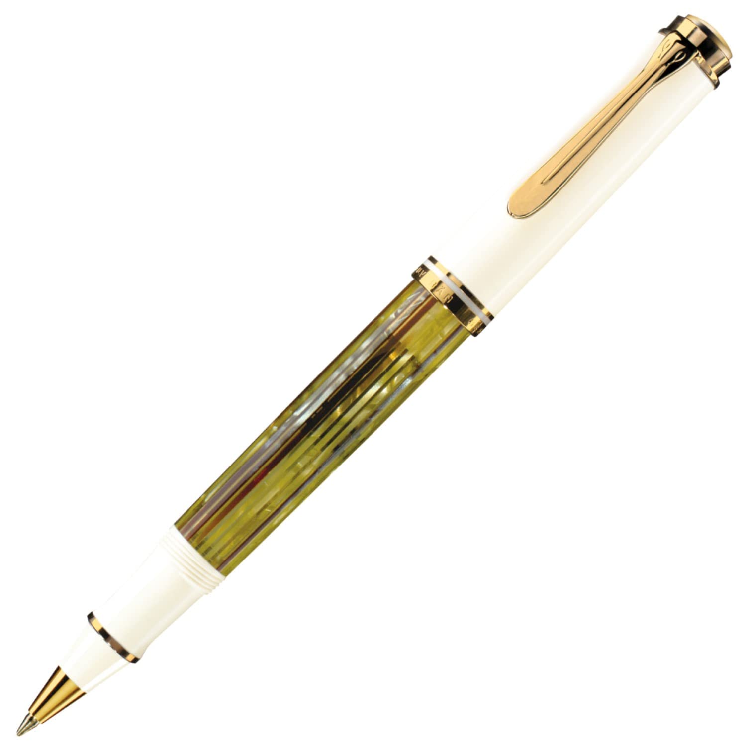 Pelikan ペリカン ボールペン 水性 スーベレーン ホワイトトータス R400 正規輸入品｜global研究所