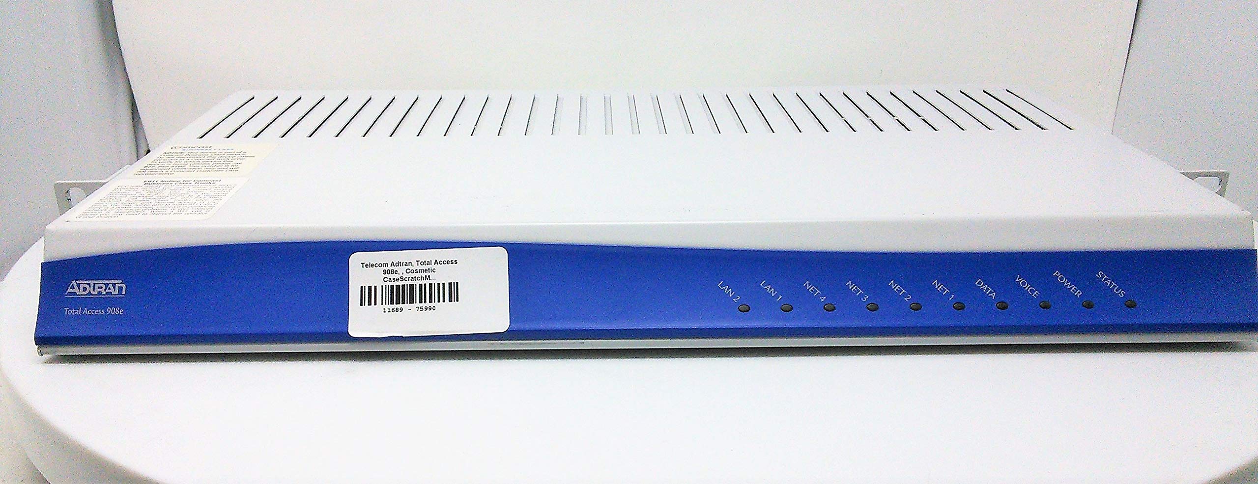 ADTRAN TOTAL ACCESS 908E ルーター - 音声電話アダプター - 音声カード - EN、FAST EN - 4242908L1