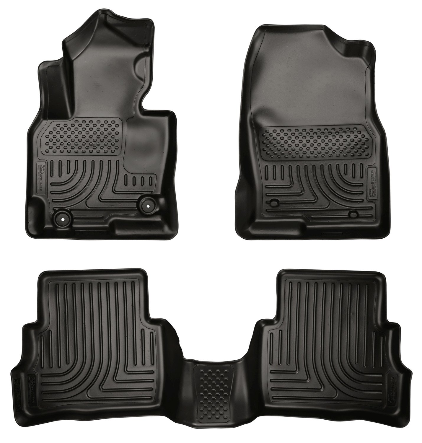 Husky Liners フロントおよびセカンドシート用フロアマット (右ハンドル車との互換性は保証いたしかねます) 40,524円
