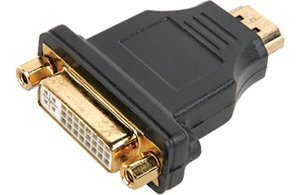 Cables UK HDMI アダプタ 牡 - DVI (24+5) 刃針