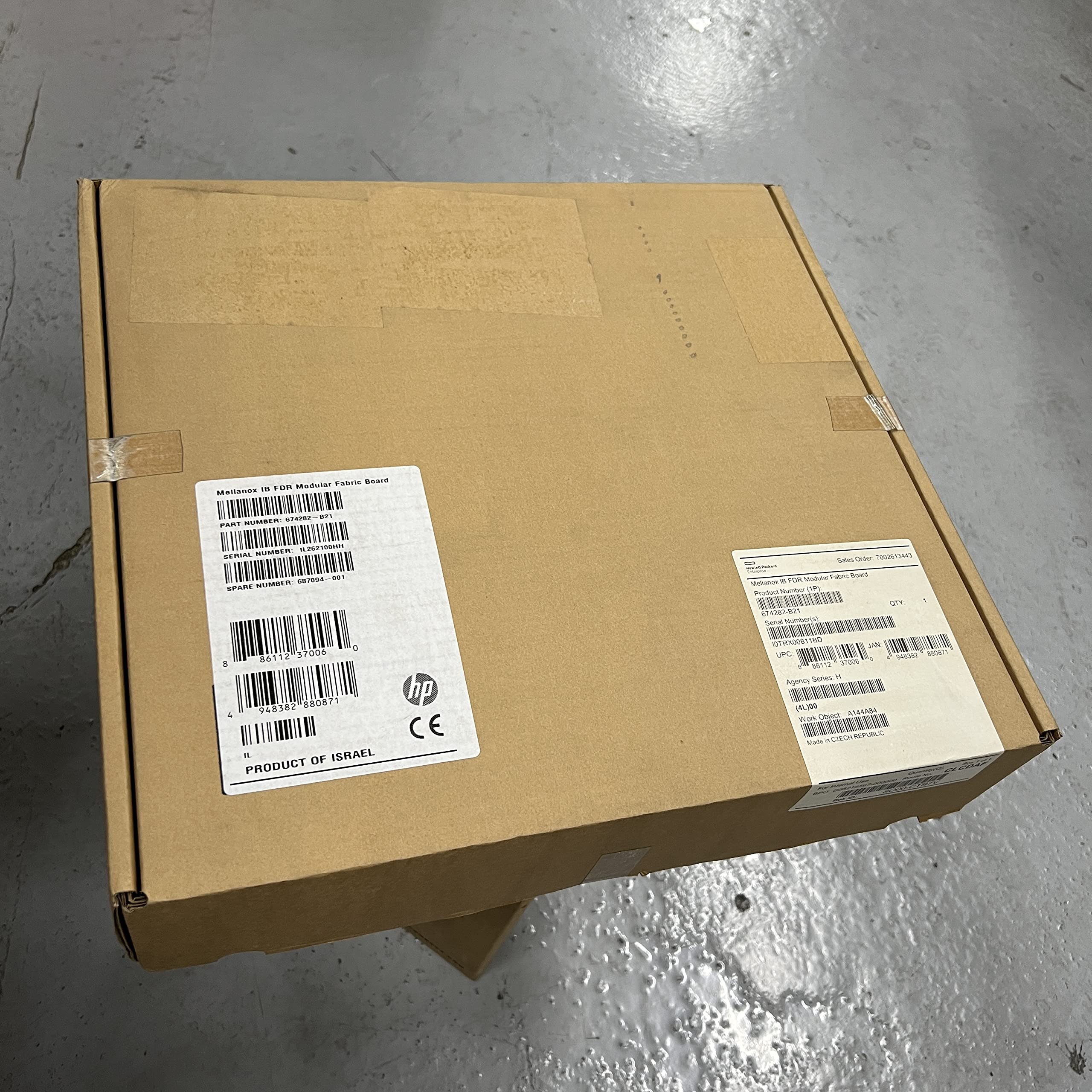 HP 674282-B21 Mellanox InfiniBand FDR モジュラーファブリックボード