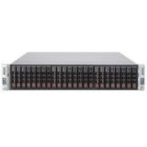 Supermicro SuperServer 2027TR-HTRF ベアボーンシステム - 2U 仕合わせマウント能力のある - Intel C602 心付け書き割り - Socket R LGA-2011-2 x 中央処理装置 SYS-2027TR-HTRF+