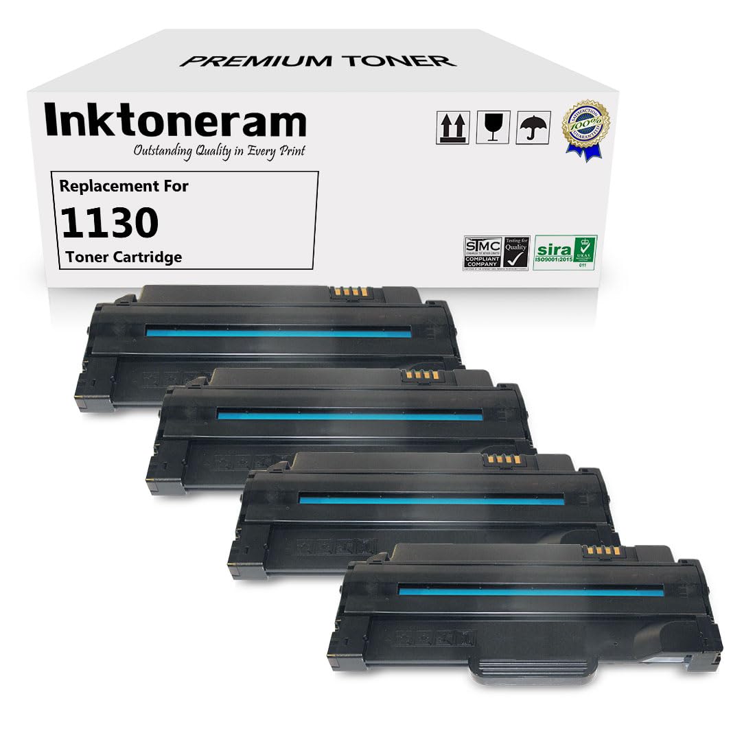 4 Inktoneram 取り替えっこ用トナーカートリッジfor Dell 1130 / 1133 / 1135 1130 1133 1135 Nトナーカートリッジ大取り替えっこ用for Dell 330 ? 9523 2.5 K 1130 1130 N 1133 1135 N