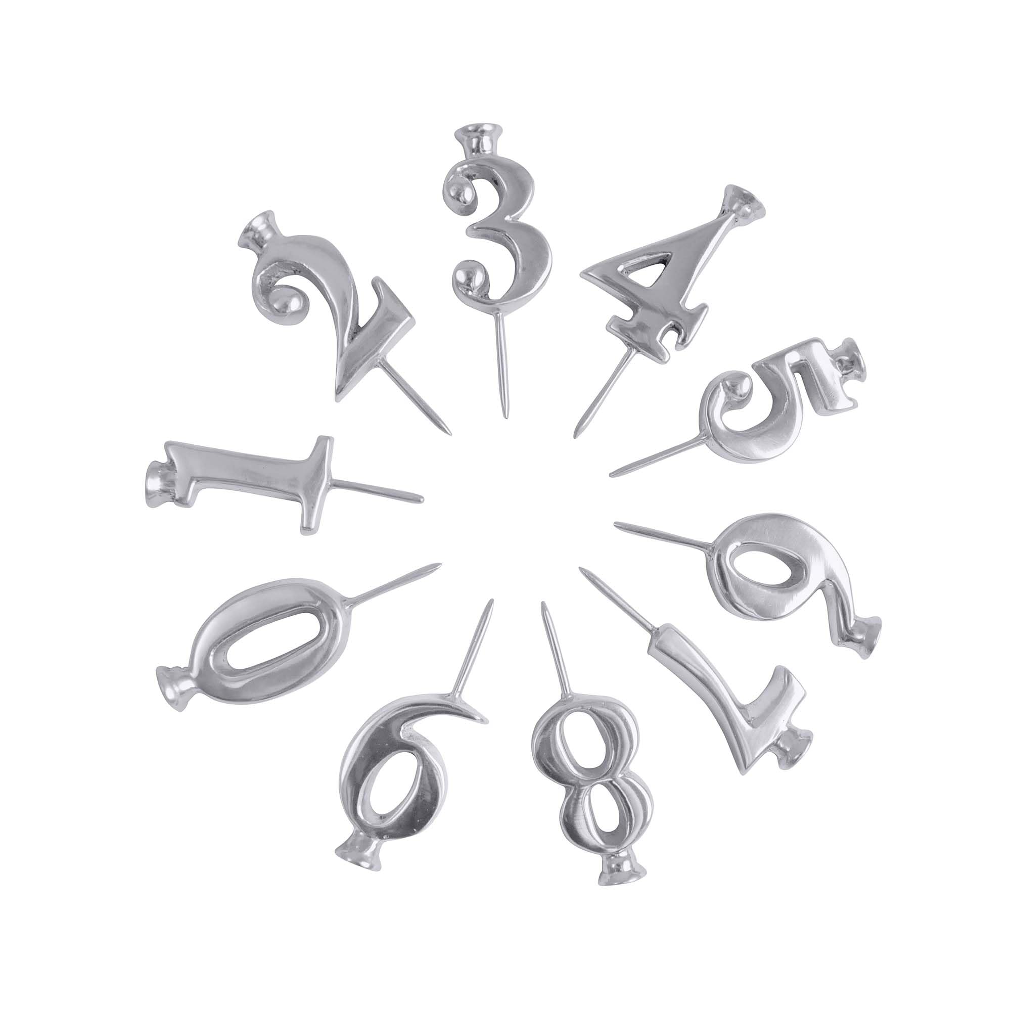 Mariposa Number Candle Holder Set