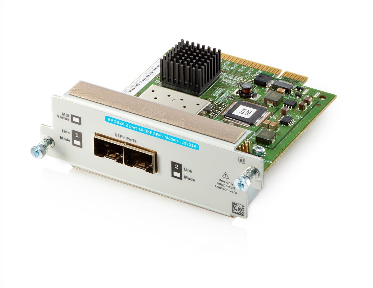 日本ヒューレットパッカード HPE Aruba 2920 2port 10GbE SFP+ Module J9731A