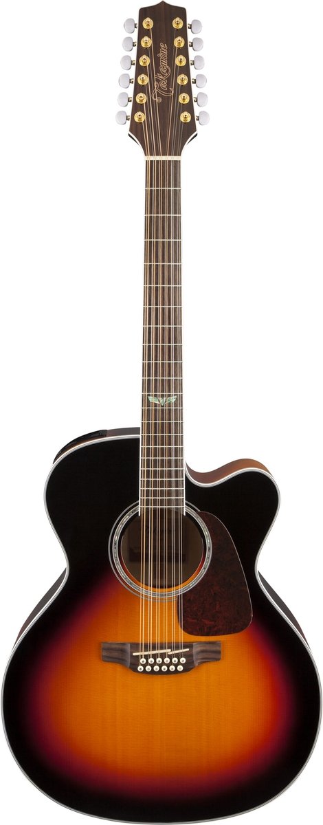 Takamine タカミネ GJ72CE-12BSB Jumbo Cutaway 12弦 エレアコ アコースティックギター アコギ ギター (並行輸入)｜global研究所