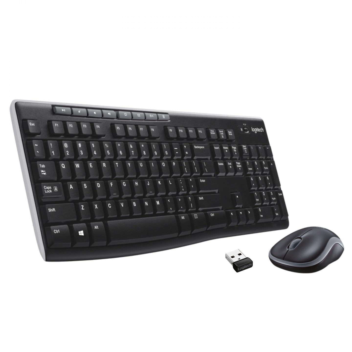Logitech MK270 keyboard RF Wireless QWERTZ Swiss Black|global研究所