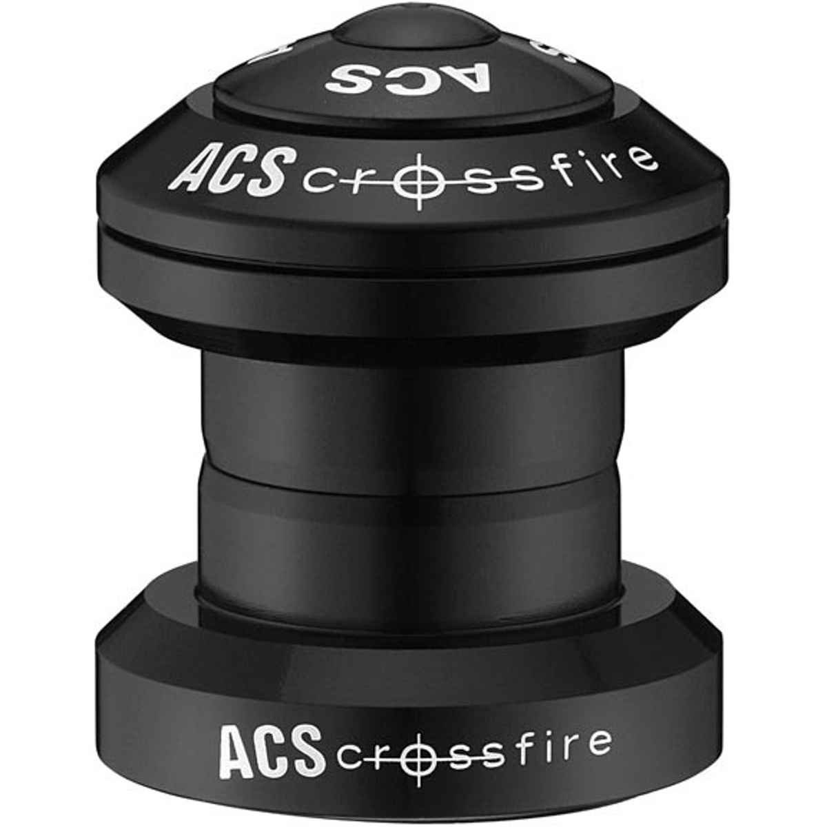 ACS Crossfire 外の方優勝杯上端仕掛ける 1 1/8in スレッドレス 黒いこと