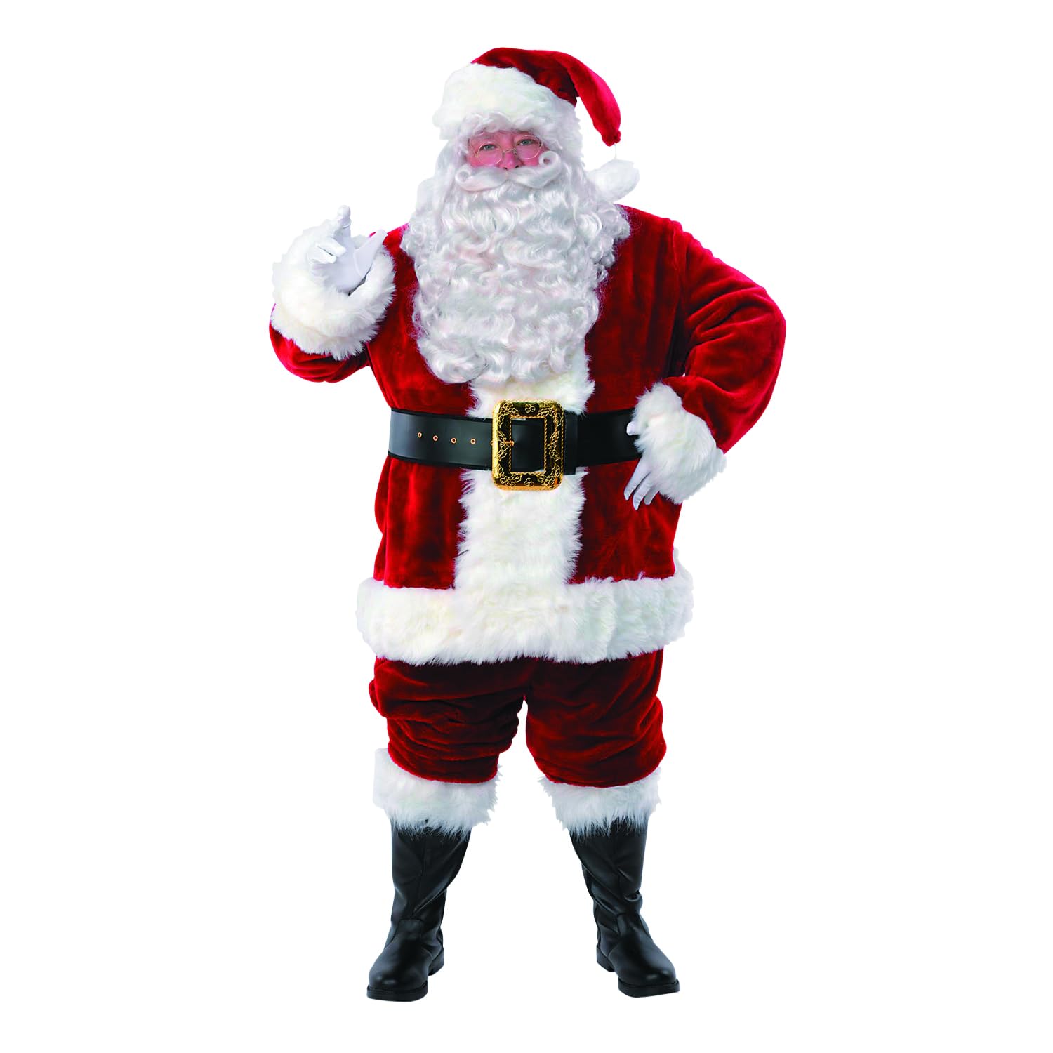 Majestic Santa Costume 色つや: 白いこと