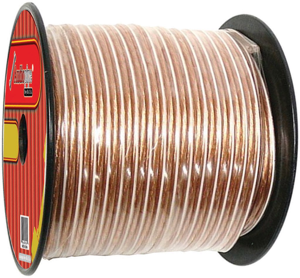 Audiopipe CABLE10CLEAR300 10ゲージ スピーカーワイヤー 300フィート