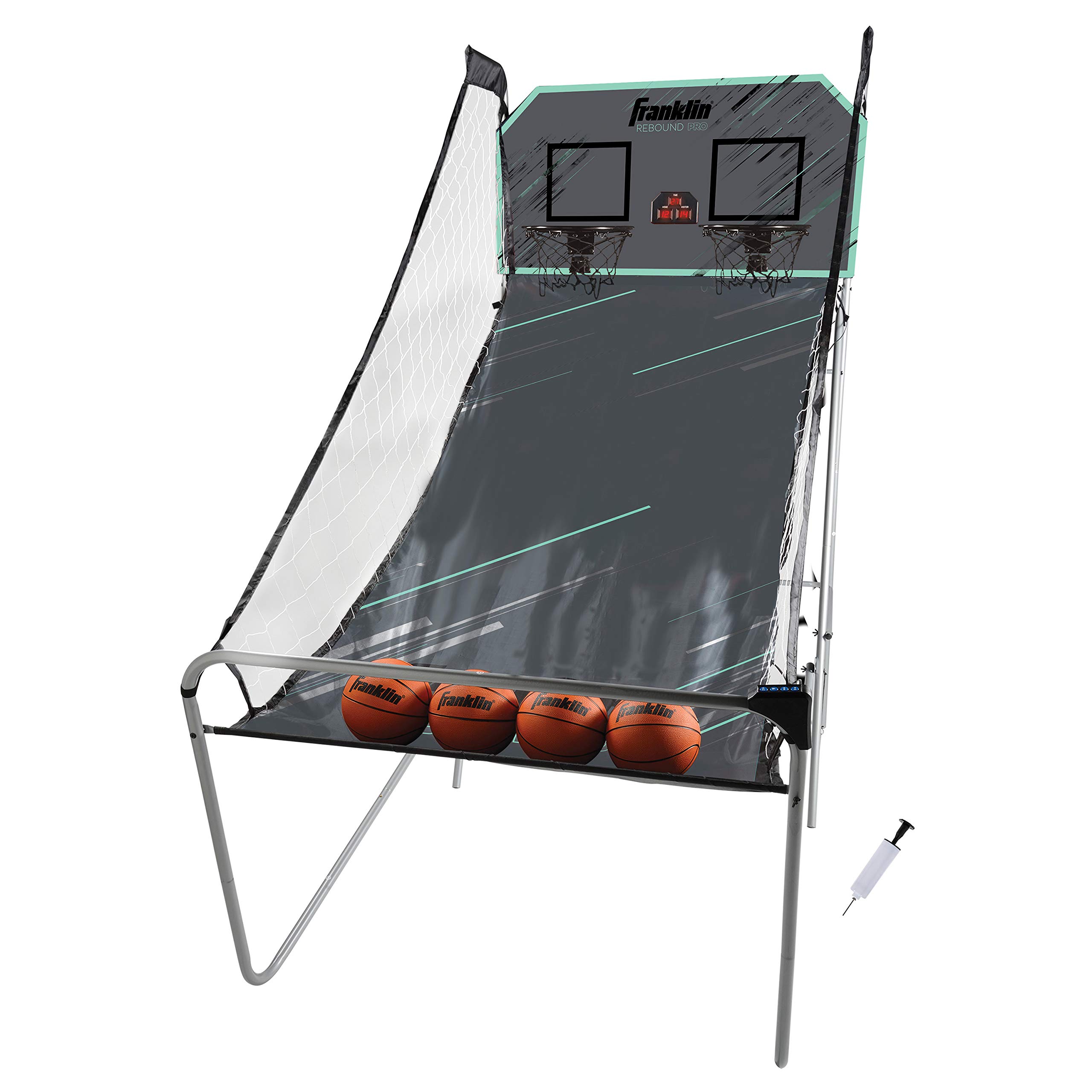 Franklin Sports Arcade Basketball - Indoor Basketball Shootout - 2 Players - Includes Electronic Scoreboard and 4 Mini Basketballs 141［並行輸入］｜global研究所
