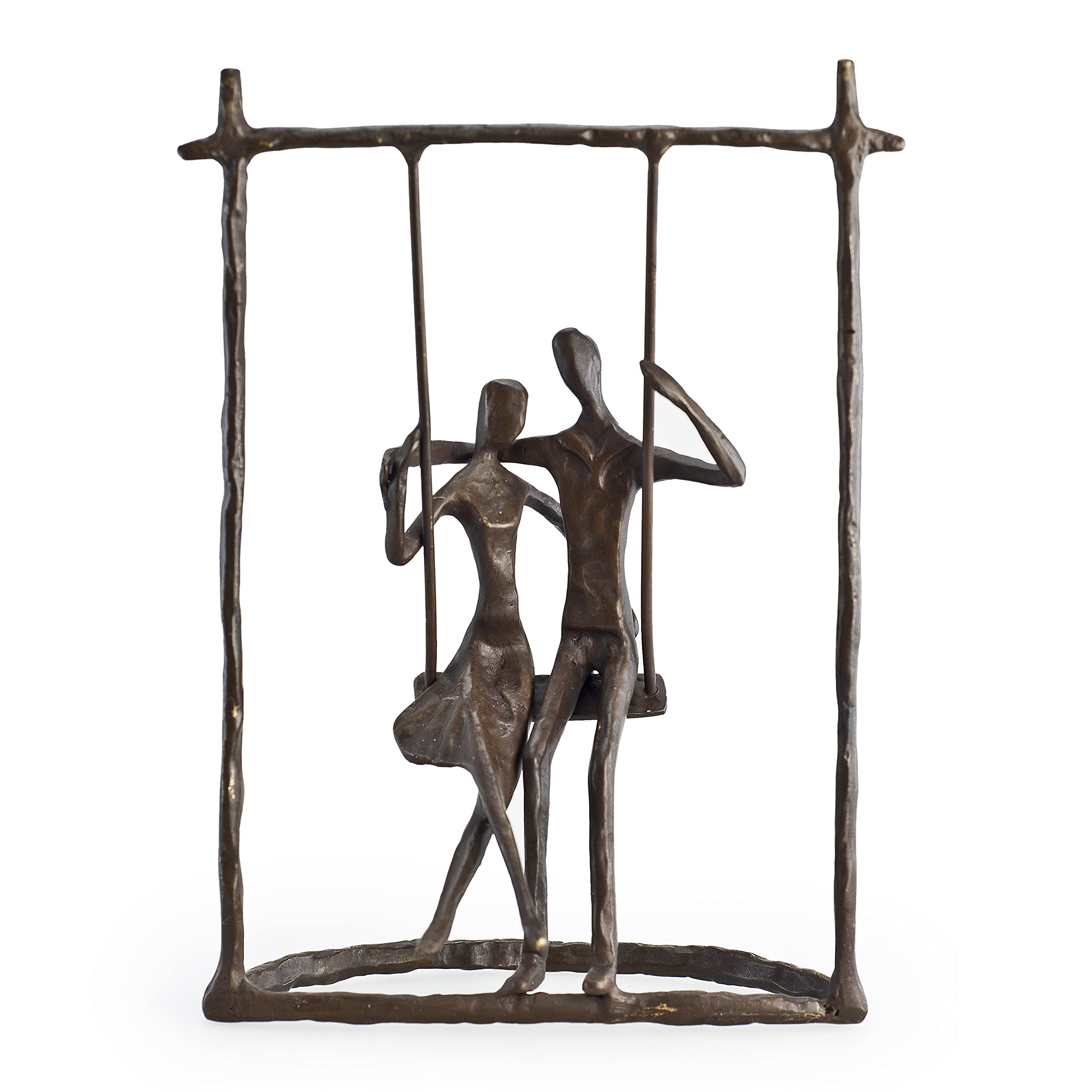 Couple on a Swing Cast Bronze｜global研究所