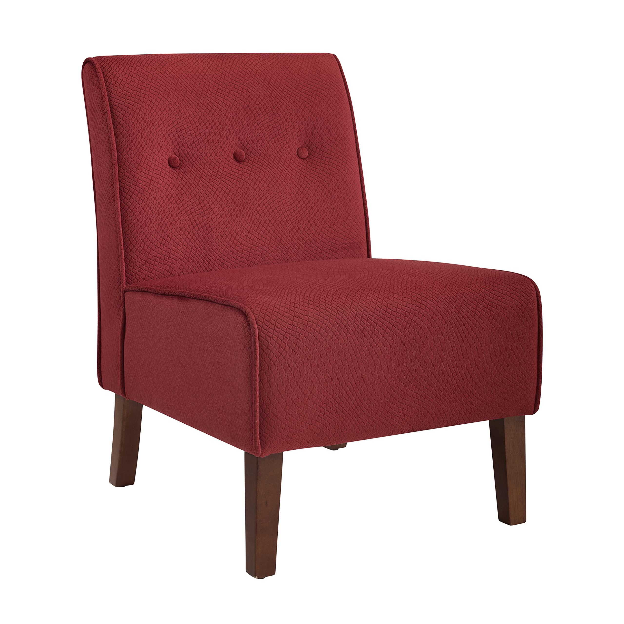 Linon Coco Accent Chair  Red