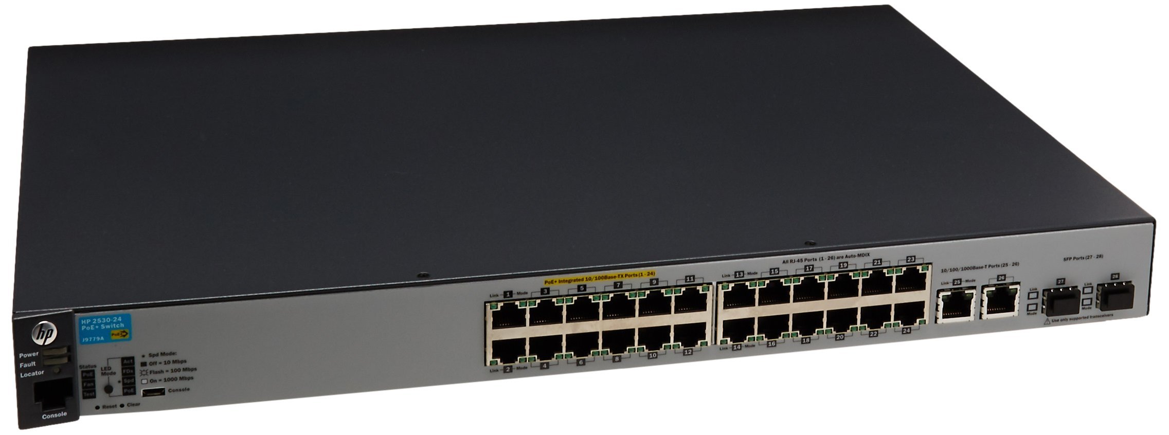 HP 2530-24-PoE+ Ethernet Switch - J9779A｜global研究所