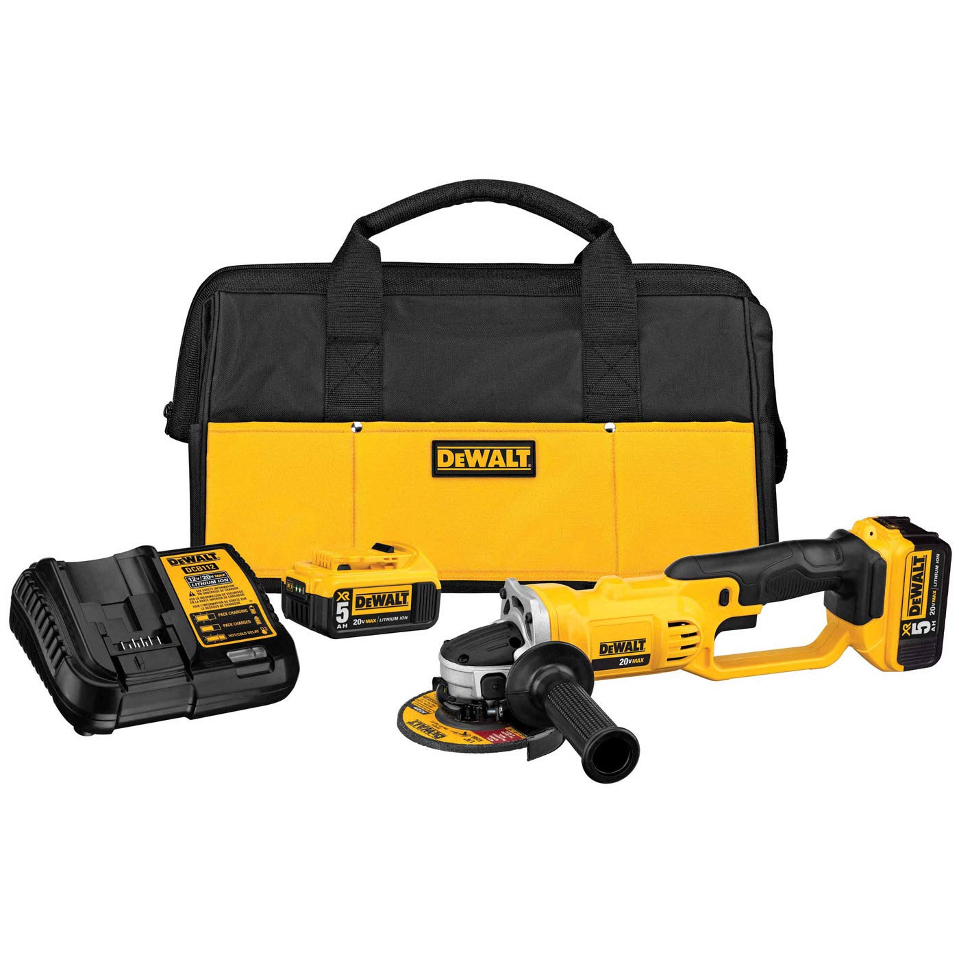 Dewalt DCG412M2 20V MAX Lithium Ion Cut-Off Tool Kit｜global研究所